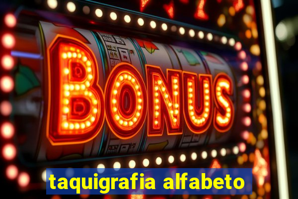 taquigrafia alfabeto